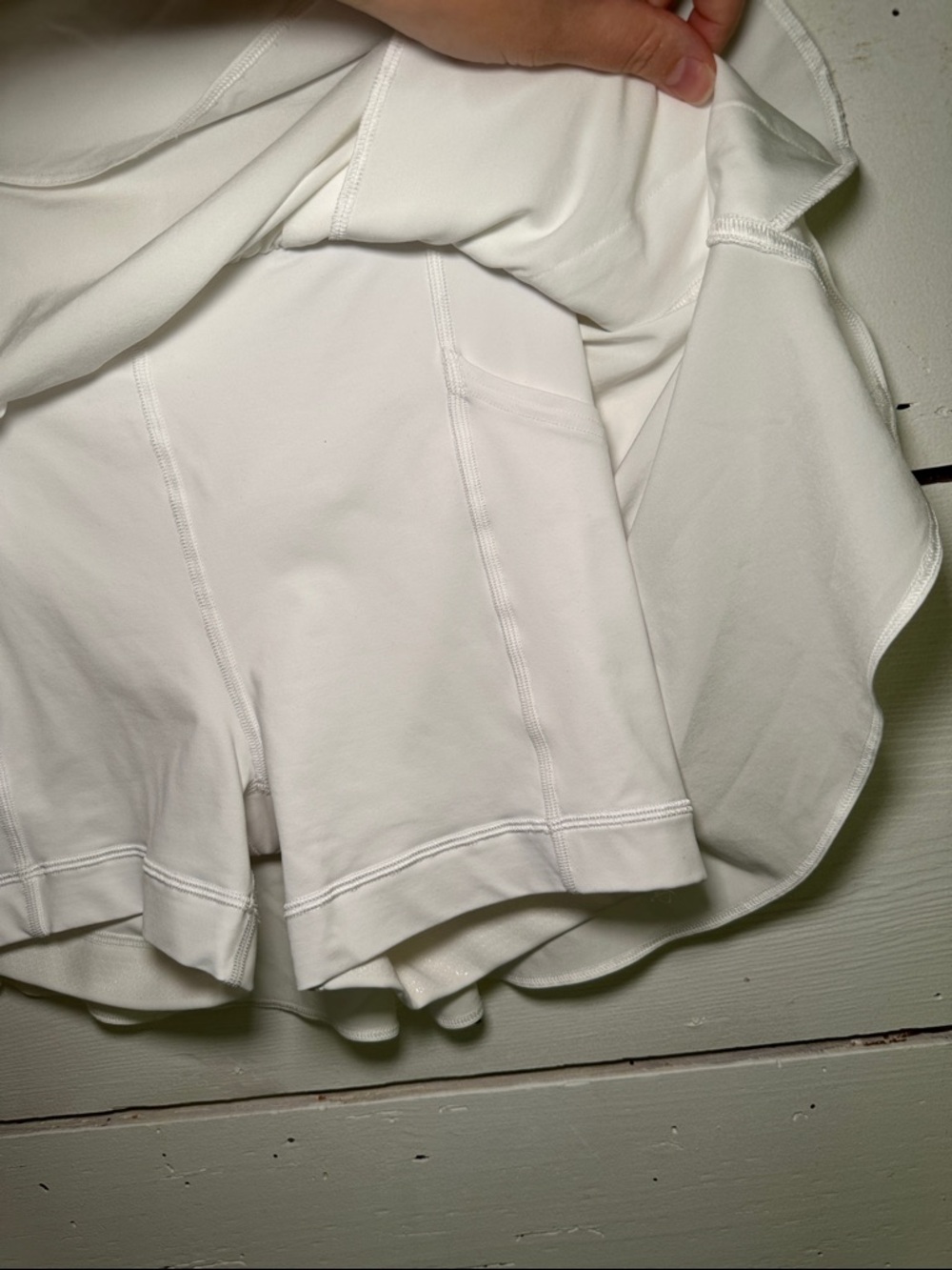 Lululemon Narrow Waistband Tennis Skirt White - Picture 5 of 13